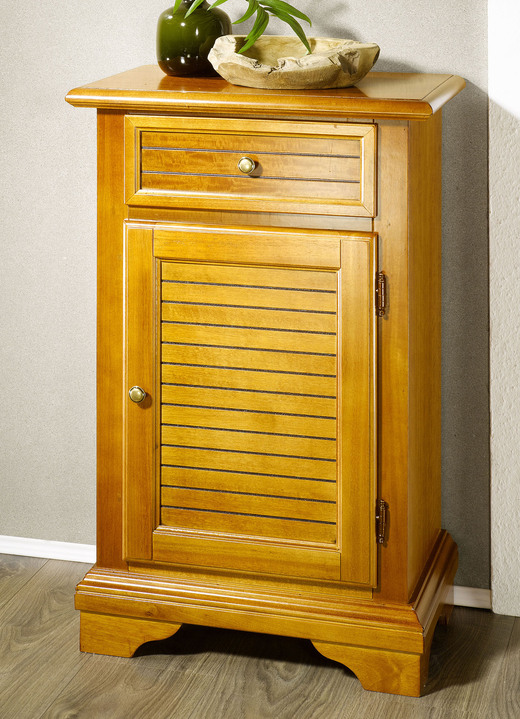 - Stijlvolle, kersenhoutkleurige commode-serie, in Farbe KERSENBOOM, in Ausführung Dressoir, alleenstaande deur:
