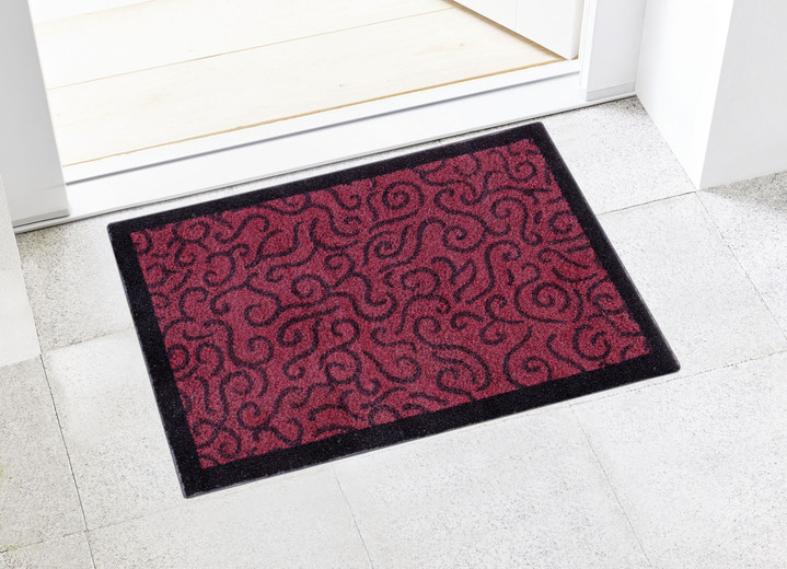 Schoonloopmatten - Praktische vuilvangmatten voor binnen en buiten, in Größe 101 (40 x 60 cm) bis 107 (60 x 180 cm), in Farbe ROOD Ansicht 1