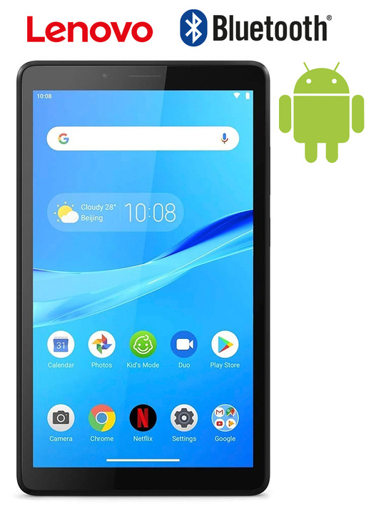 - Lenovo tablet-pc M8, in Farbe ZWART Ansicht 1