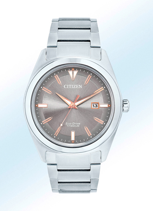 Partner horloges - Citizen Solar-partnerhorloges van super titanium, in Farbe , in Ausführung Herenhorloge Ansicht 1
