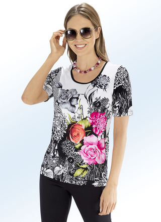 Prachtig shirt met ronde hals