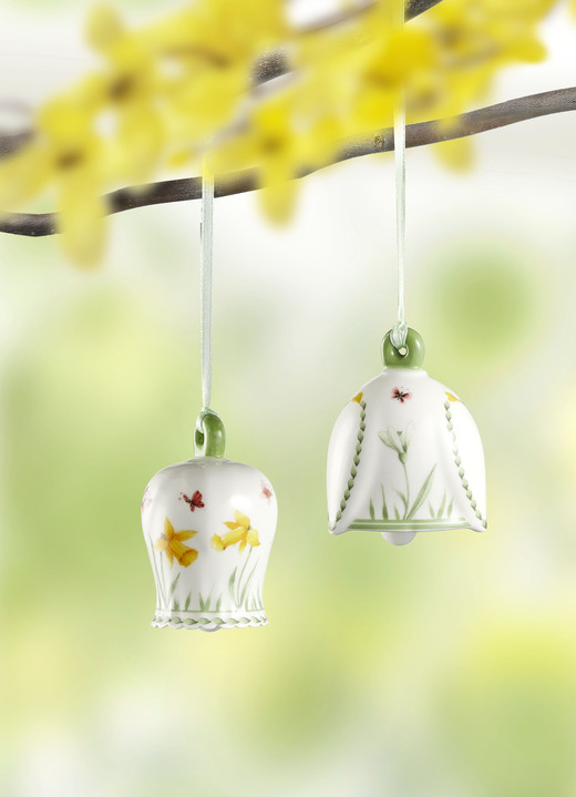 - Bloemenklokken van porselein van Villeroy & Boch, in Farbe WIT, in Ausführung Bloemenbellen Sneeuwklokjes