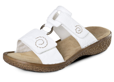 Leuke pantolette in 2 kleuren, breedte G