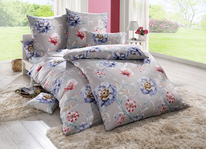 - Microvezel beddengoedset met rits, in Größe 112 beddengoedset, 2-delig: bis 912 (voordeelset, 10-delig), in Farbe MULTICOLOR Ansicht 1