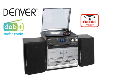 Nostalgische stereo-installatie 'MRD-166' met DAB+, van Denver