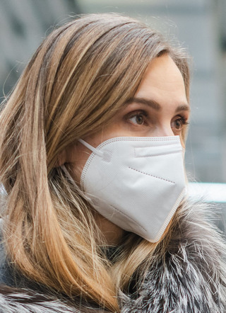 FFP2 maskers in een goedkope set van 10