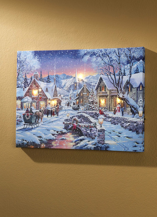 Kerst LED-foto