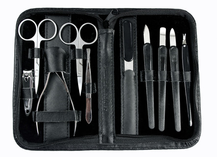 Manicure- en pedicureset uit 10-delig