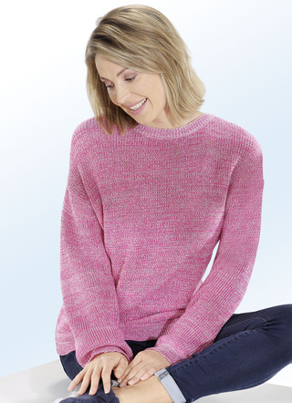 Pullover in 3 Farben mit Baumwolle