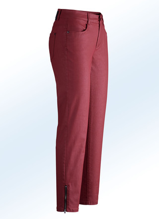 Discrete glinsterende broek