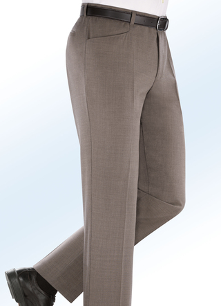 Broek met riem in 4 kleuren