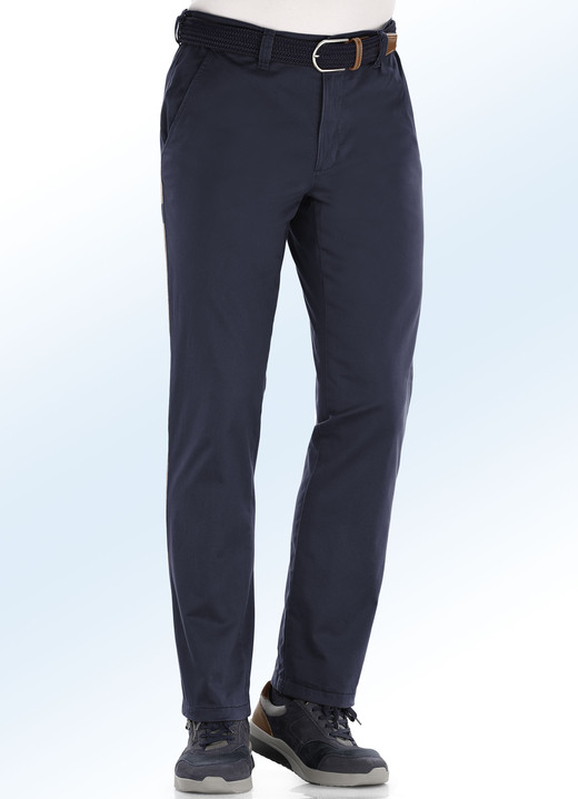 Broeken - Thermobroek in 4 kleuren met zijzakken Broeken - Thermobroek in 4 kleuren met zijzakken, in Größe 024 bis 062, in Farbe MARINE