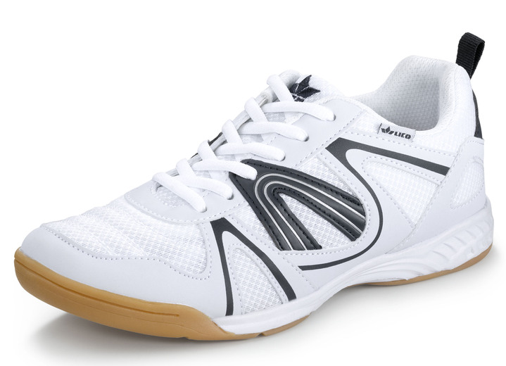 - Veterschoen met een sportieve look, in Größe 040 bis 046, in Farbe WIT-BLAUW Ansicht 1