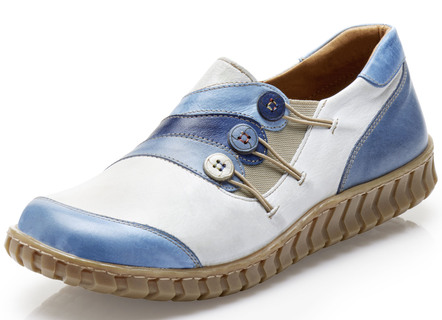 Tweelingpantoffels met decoratieve knopen