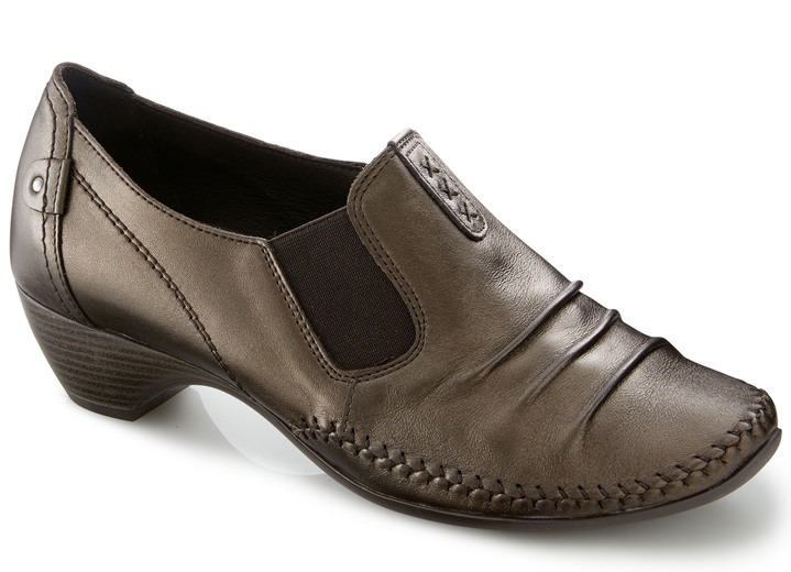 - Mocassin draver met bies, in Größe 036 bis 042, in Farbe BRONZEN Ansicht 1
