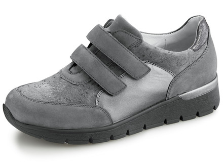 Waldläufer slippers in een stijlvolle mix van materialen