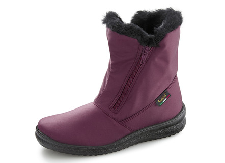 ELENA EDEN, ademende dames enkellaarsjes, winterschoenen, breedte G, met rits