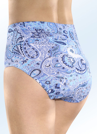 Vijfpak slips met paisleyprint