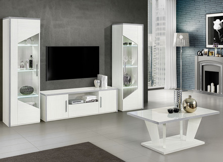 Meubelserie met LED verlichting en softclose