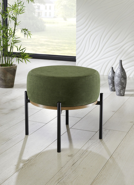 - Tafel met zitkussens, in Farbe GROEN-ZWART