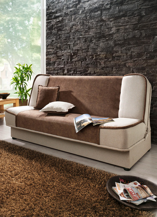 Slaapbank met bedstee
