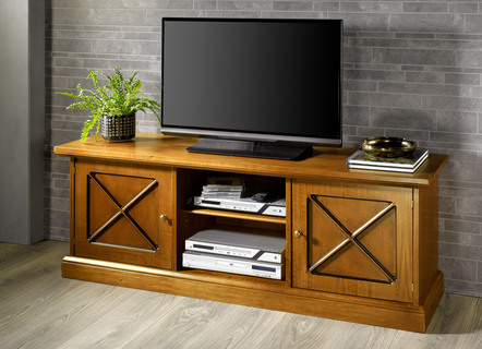 TV longboard met echt houtfineer