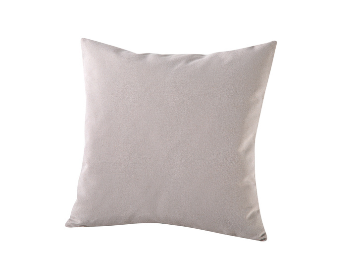 Decoratiekussens & slopen - Hoogwaardige jacquardgeweven kussenhoezen, in Größe 105 (Kussensloop, 40 x 40 cm) bis 110 (Kussensloop, 50 x 50 cm), in Farbe NATUREL, in Ausführung Uni Ansicht 1