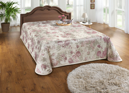 Sprei met uitgebreide quilt