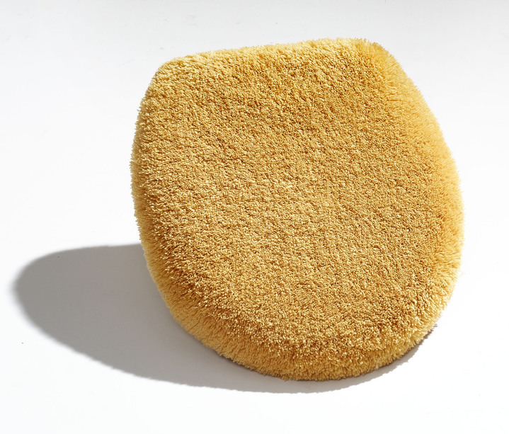- Badmattenset met antislip-onderkant, in Größe 100 (Matje, halfrond 50/80 cm) bis 112 (Toiletdekselafdekking 47/50 cm), in Farbe TERRA Ansicht 1