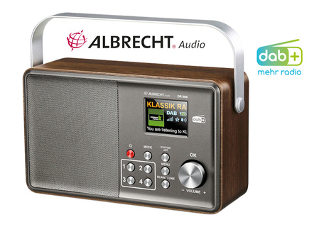 Albrecht DR860 gebruiksvriendelijke DAB+ radio