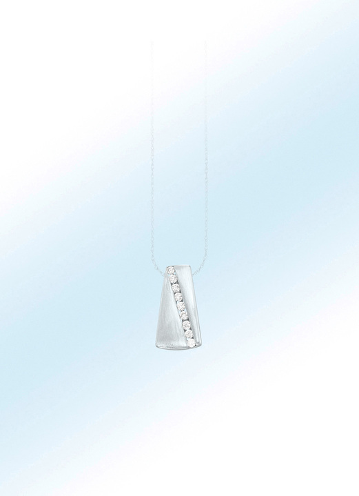 Hangers - Mooie hanger met onberispelijke diamanten, in Farbe