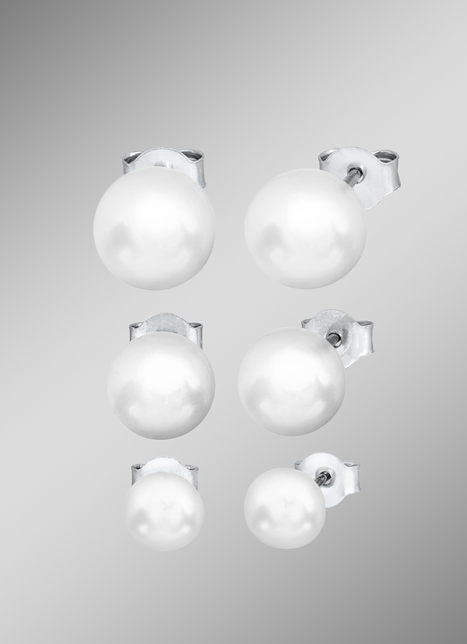 Oorbellen - Tijdloze Earring Set 3 Paar, in Farbe