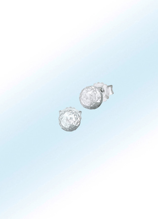 Oorknopjes met gefacetteerd ballen