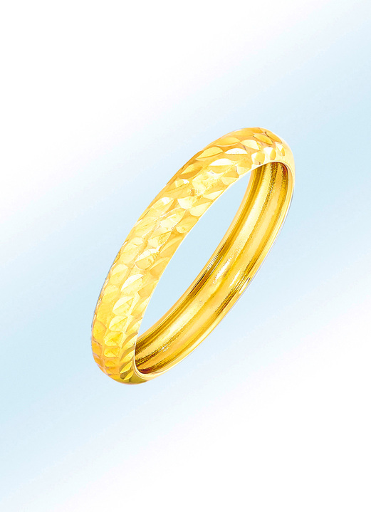 Ringen - Fijne damesring met diamantafwerking, in Größe 160 bis 220, in Farbe  Ansicht 1