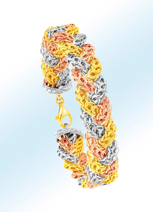 - Mooie armband in driekleur, in Farbe