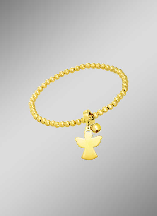 Armbanden - Elastische bolletjesarmband, in Farbe NEE Ansicht 1
