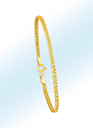 Fijne vlecht ketting armband