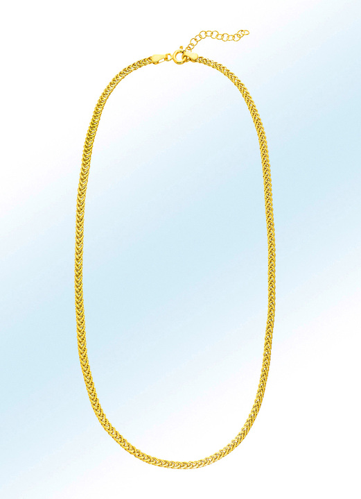 Halskettingen - Fijne vlecht ketting ketting, in Farbe