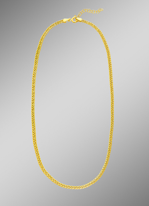 Halskettingen - Fijne kabelketting ketting, in Farbe  Ansicht 1
