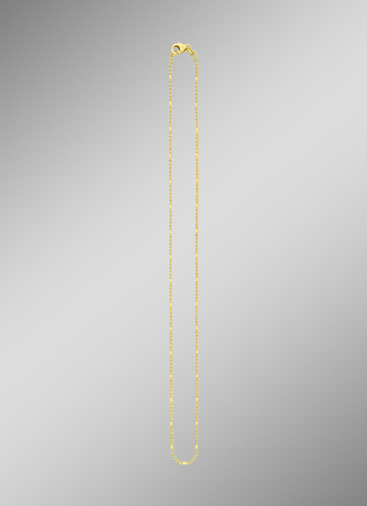 Halsketten - Zarte Stegpanzerkette, in Farbe  Ansicht 1