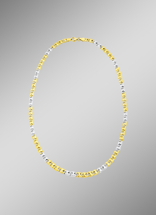 Stijlvolle ketting in bicolor