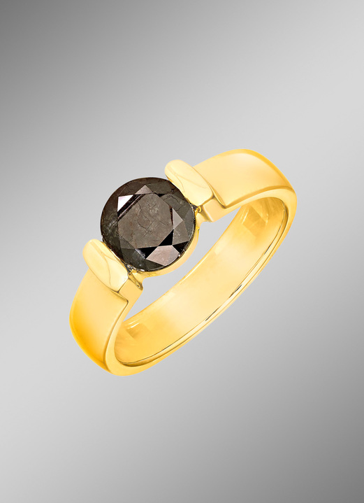 Ringen - Hoogwaardige damesring met diamant, in Größe 160 bis 220, in Farbe  Ansicht 1