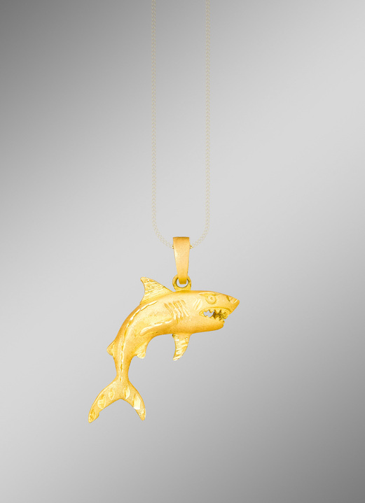 - Moderne hanger met haaienmotief, in Farbe  Ansicht 1