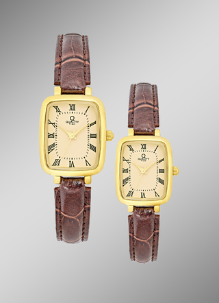 Klassieke "Quality Time" Quartz Partner Horloges