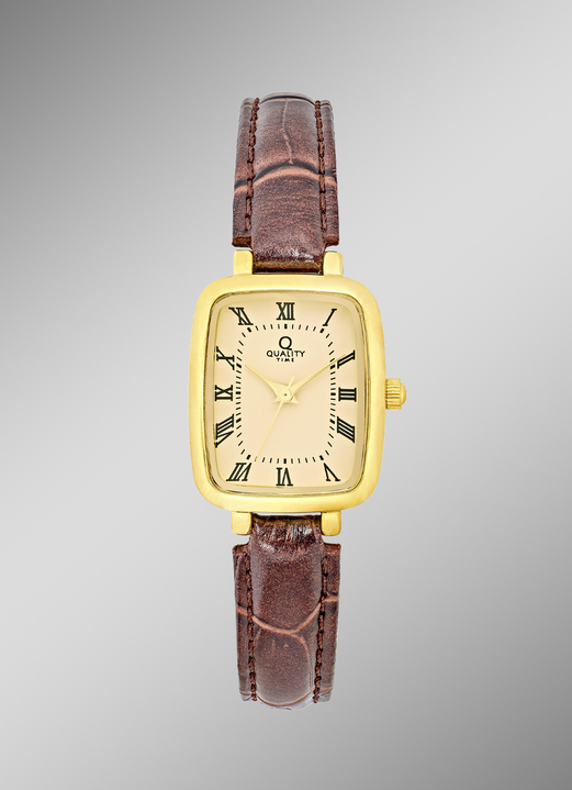 Partner horloges - Klassieke quartz partnerhorloges van het merk Quality Time, in Farbe , in Ausführung Dameshorloge Ansicht 1