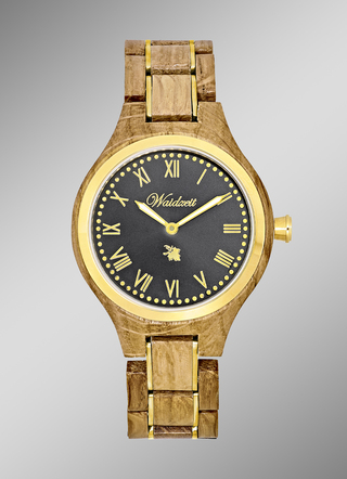 Modern quartz partnerhorloge "Waidzeit".