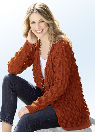 Cardigan met geweldige structuur