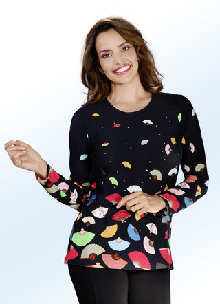 Stijlvol shirt met ronde hals