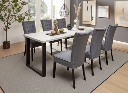 Elegante eetkamerset, 5 stuks