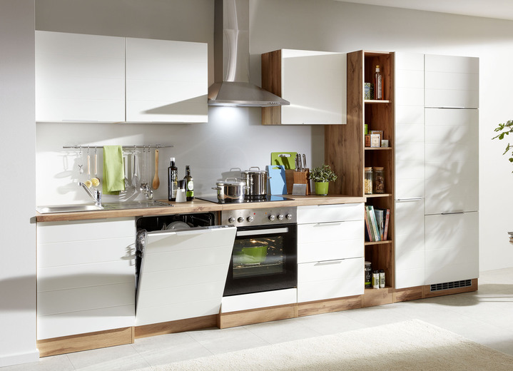Keukenmeubels - Individueel configureerbaar keukenprogramma, in Farbe WITWOTA-EIK, in Ausführung Hangkast Ansicht 1